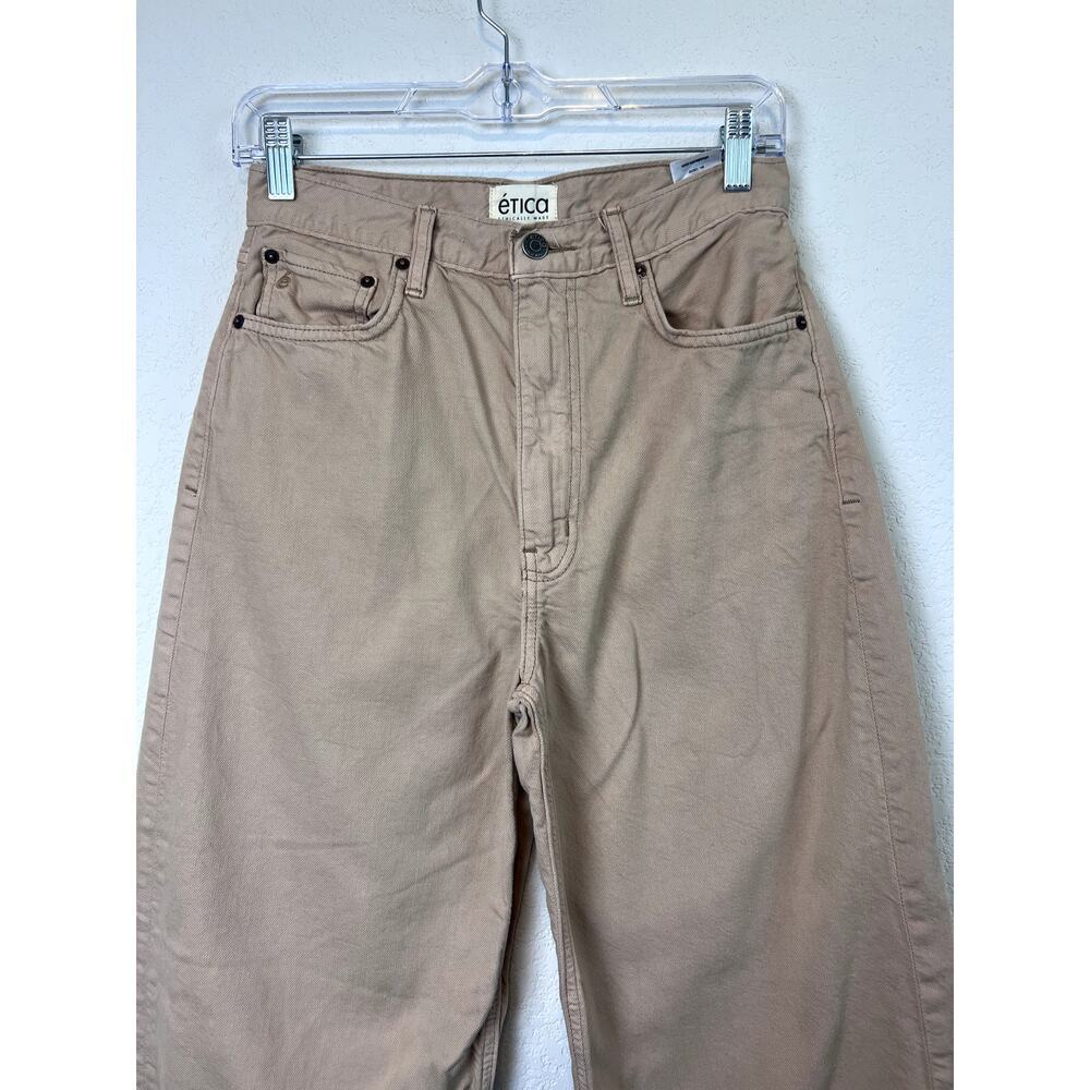 Chic Etica Devon Wide Leg Organic Cotton Pants Size 27 - Picture 2 of 8